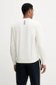 Oblečenie Bavlnená mikina EA7 Emporio Armani PJVRZ.8NPM30 krémová