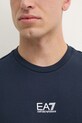 Хлопковая кофта EA7 Emporio Armani PJVRZ.8NPM30 тёмно-синий