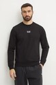 EA7 Emporio Armani pamut melegítőfelső pamut fekete PJVRZ.8NPM30