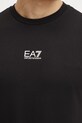 Хлопковая кофта EA7 Emporio Armani PJVRZ.8NPM30 чёрный