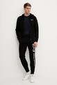 EA7 Emporio Armani hanorac de bumbac AF13512.7M000568 negru SS25