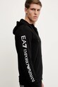EA7 Emporio Armani hanorac de bumbac AF13512.7M000568 negru