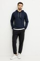 Pulover EA7 Emporio Armani AF13512.7M000230 mornarsko modra SS25
