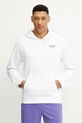 Oblečenie Bavlnená mikina EA7 Emporio Armani AF12451.7M000105 biela