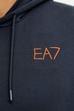 Bavlnená mikina EA7 Emporio Armani AF12451.7M000105 tmavomodrá