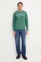 Pulover Gant 2044016 zelena SS25