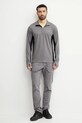 Columbia bluza sportowa Three Pitch 2118672 szary SS25