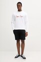United Colors of Benetton bluza bawełniana 3FWYU109S biały SS25