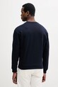 Odzież United Colors of Benetton bluza bawełniana 3FWYU109S granatowy