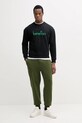 Bavlnená mikina United Colors of Benetton 3FWYU109S čierna SS25