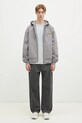 Кофта Carhartt WIP Hooded American Script Jacket серый I033063.2LRXX