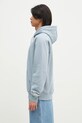 Mikina Carhartt WIP Hooded Chase Sweat I033661.2MYXX tyrkysová SS25