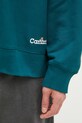 Carhartt WIP cotton sweatshirt Label Script Sweat turquoise I034429.2M1XX
