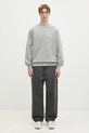 Bavlnená mikina Carhartt WIP Script Embroidery Sweat sivá I034496.00DXX