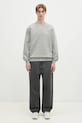 Bavlněná mikina Carhartt WIP Script Embroidery Sweat šedá I034496.00DXX
