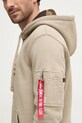 Mikina Alpha Industries 146337 béžová