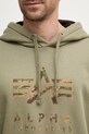 Alpha Industries bluză 146337 verde