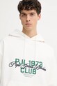 Pepe Jeans hanorac de bumbac TALBOT HOODIE alb PM582848