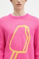 ICECREAM wool blend jumper Popsicle Crewneck pink IC24436