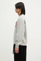 Billionaire Boys Club hanorac de bumbac Tropical Island Fill Arch Logo Crewneck B24439 gri SS25