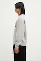 Бавовняна кофта Billionaire Boys Club Tropical Island Fill Arch Logo Crewneck B24439 сірий SS25