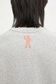 Billionaire Boys Club cotton sweatshirt Tropical Island Fill Arch Logo Crewneck gray B24439