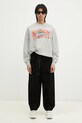 Billionaire Boys Club hanorac de bumbac Tropical Island Fill Arch Logo Crewneck B24439 gri