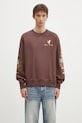 Ruházat Billionaire Boys Club pamut melegítőfelső Duck Embroidered Crewneck B24441.. barna