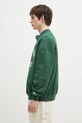 Billionaire Boys Club hanorac de bumbac Stand Collar Sweatshirt B24444 verde SS25