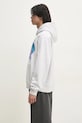 Billionaire Boys Club felpa in cotone Tropical Crest Popover Hood B24447 grigio SS25