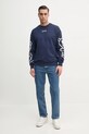 Iceberg hanorac de bumbac E053.6341 bleumarin SS25
