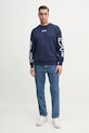 Iceberg bluza bawełniana E053.6341 granatowy SS25