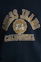 Guess Jeans bluza bawełniana M5RQ40.KCPR1 granatowy