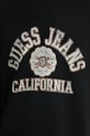 Бавовняна кофта Guess Jeans M5RQ40.KCPR1 чорний