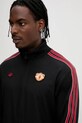 adidas Originals bluză Manchester United negru JF0358