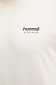 Βαμβακερή μπλούζα με μακριά μανίκια Hummel 227560 μπεζ