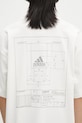 Хлопковая футболка adidas Originals EQT Gfx Tee 1 JN4844 белый