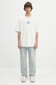 adidas Originals t-shirt in cotone EQT Gfx Tee 2 JN4845 bianco