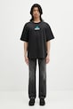 adidas Originals t-shirt in cotone EQT Gfx Tee 2 nero JN4848