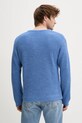 Odzież American Vintage sweter z domieszką wełny MCRA18AE25 fioletowy