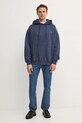 Кофта American Vintage MDOV03BE25 тёмно-синий SS25