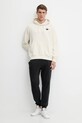 adidas Originals hanorac de bumbac Skeleton Hoodie JN4557 bej SS25