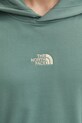 The North Face bluza bawełniana Heritage Relaxed NF0A8C42HCH1 zielony