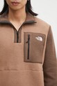 The North Face bluza sportowa Yumiori brązowy NF0A883S5QA1