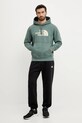The North Face bluza Drew Peak NF0A89EMB4W1 verde SS25