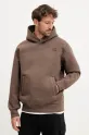 Μπλούζα The North Face Pull-on με κουκούλα καφέ NF0A8AMB2QI1