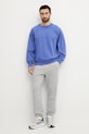 Βαμβακερή μπλούζα The North Face Relaxed NF0A8C366IF1 μωβ SS25