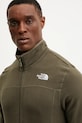 The North Face bluza sportowa 100 Glacier NF0A855X21L1 zielony