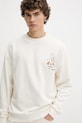 Hugo Blue felpa in cotone bianco 50539702