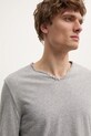 Бавовняний лонгслів ZADIG&VOLTAIRE сірий JMTN01630.30